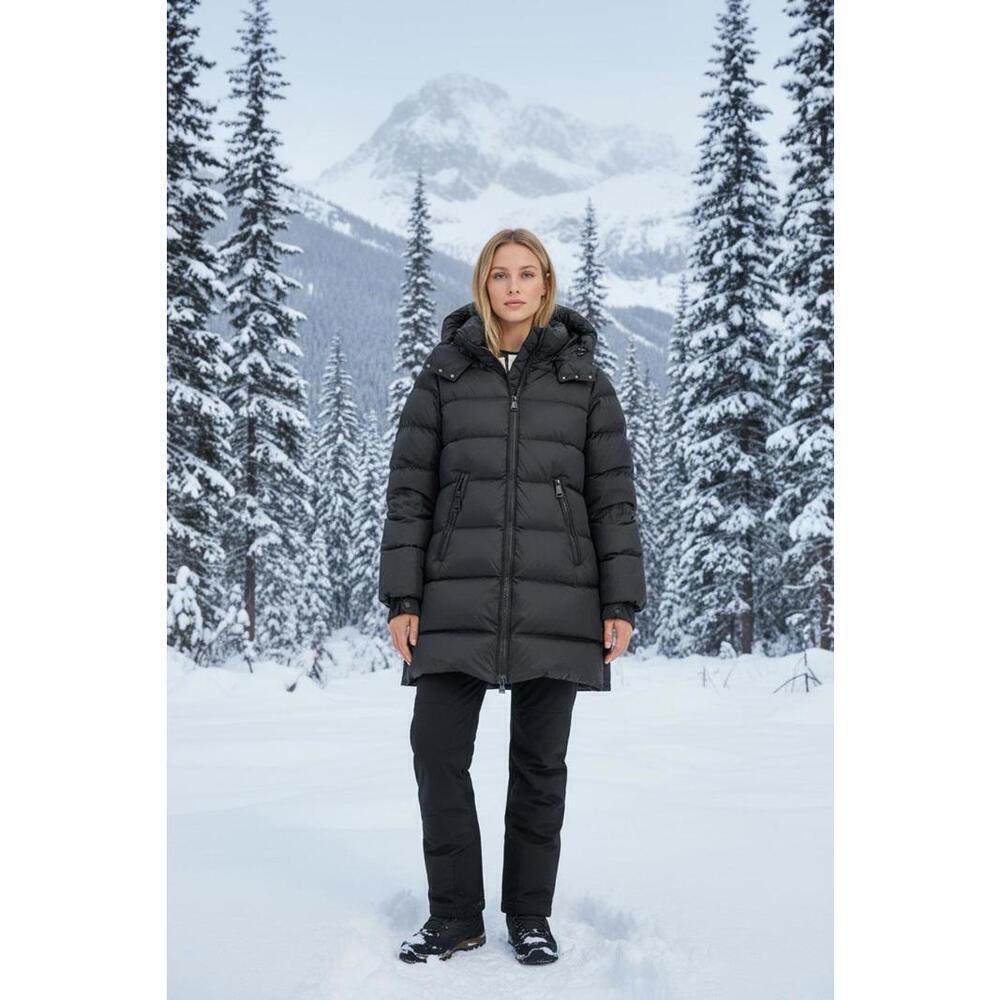 $795 SAM New York Black Women’s Addison Duck Down Jacket Size XL